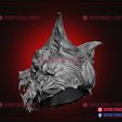 Werewolf_The_Howling_Head_Sculpt_3d_print_model_07.jpg Werewolf The Howling Action Figure Head Sculpt