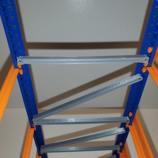 STL file 1:14 Warehouse Pallet Rack System 🌆 ・3D printer model to ...