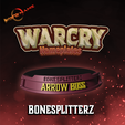 bonesplitterz.png WARCRY Warband Nameplates DESTRUCTION BONE SPLITTERZ
