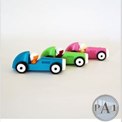 SOAP-BOX-RACERS004.jpg Archivo STL gratuito Caja de jabón de carreras para niños・Objeto imprimible en 3D para descargar