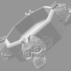 Captura-de-Pantalla-2023-02-06-a-las-3.42.53.jpg STL file ASHTRAY ASHTRAY FOUR SKULLS GRINDERKING 170X170X42 MM EASY PRINTING WITHOUT HOLDERS・3D printer design to download