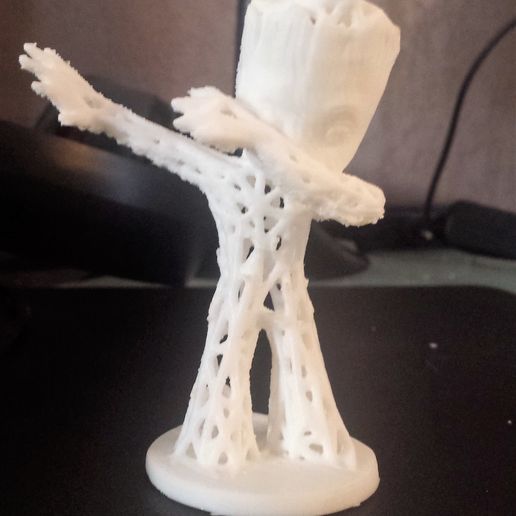 Groot Dab Voronoi 3D model