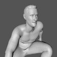 14.jpg Decorative Man Sculpture Low-poly 3D model