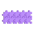 Blanks.stl STL-Datei Jigsaw Letters, English Alphabet kostenlos・3D-Druckvorlage zum Herunterladen