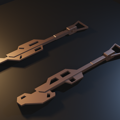 keys3.png Star Wars Jedi Temple Guard keys - 3D model for 3D printing