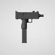 UZC1.JPG Archivo STL Colección Uzi Core - 1:12 Pack de armas de figuras de acción・Diseño imprimible en 3D para descargar