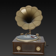3.png Vintage Gramophone - Classic Antique Phonograph