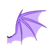Croc_Wings_left_by_BlackAdder.stl Bat Wings for Crocs