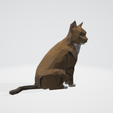 4.png Low Poly Cat - Low Poly Cat