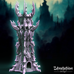 Sd_RPG_BanishedVampiresDiceTower01.png STL file Banished Vampire's Dice Tower・3D printable model to download