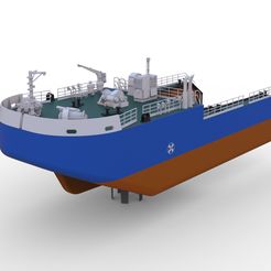 Bug-50.jpg ARC DÉTACHABLE ICEBREAKING. SELF-PROPELLED WITH VOITH SCHNEIDER. ÉCHELLE 1:50 POUR HARBOR TUG