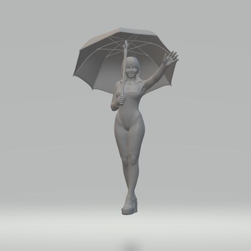 👧 racer girl・ STL File for 3D printing・Cults