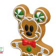 Gingerbread-Mickey-and-pendant-7.jpg Christmas Gingerbread Mickey and Pendant 3D Printable Model