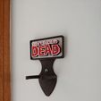20200413_140844.jpg The Walking Dead : Lucille mount wall (baseball bat support)