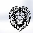 aslan-yeleli.jpg Archivo STL LİON・Objeto para impresora 3D para descargar