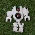 IMG_8594.jpg FLEXI NUCLEAR ROBOT. 3D Printing STL File (Print in place).