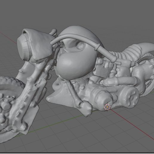 BIKE (1:16 bike for S.I.C. Kiwami Tamasihi) 3D model