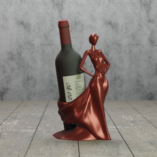 Render2.jpg WEINHALTER / MUJER PORTA VINO