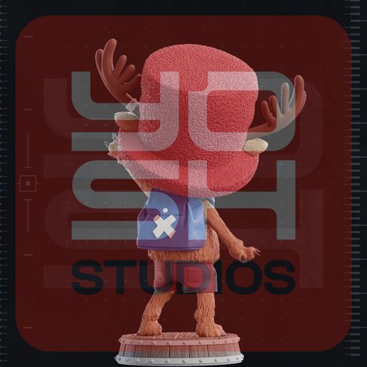 back.jpg Life Size Pirate Reindeer 3D Printer STL