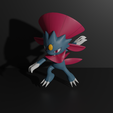 Weavile2.png Modèle d'impression 3D de Sneasel et Weavile