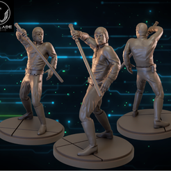 st-12.png Fichier STL star wars shatterpoint luke presupported included・Plan imprimable en 3D à télécharger