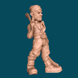 BPR_Rendermain5.png Dimble Baublegem, a barbarian garden gnome - dnd miniature [presupported