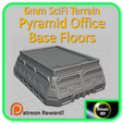 BT-b-UnityCity-PyramidOfficeBaseFloors.png 6mm SciFi Building - Pyramid Office Base Floors