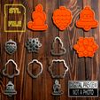 Marcadores natal Mod 3(Final).jpg [10% OFF] COOKIE CUTTERS - 4 MODELS - CHRISTMAS THEME