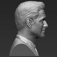 8.jpg George Clooney bust 3D printing ready stl obj formats