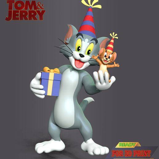 1_8.jpg Archivo 3D Tom y Jerry・Modelo imprimible en 3D para descargar, bonbonart