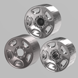 1.png Dodge RAM original 17'' Steel Wheels for 1/25 scale autos and dioramas!