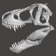 t-rex skull2.jpg STL file T rex skull・3D printing design to download