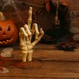 WhatsApp-Image-2025-10-01-at-14.36.25.jpeg Skeleton Hand F...k Y@u Halloween Decoration