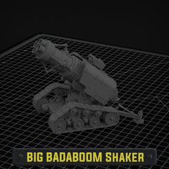 Big-Badaboom-Shaker.png STL file Big Badaboom Shaker・3D printing model to download