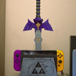_MG_3815.jpg STL-Datei Dock Nintendo Switch Die Legende von Zelda・Modell zum Herunterladen und 3D-Drucken