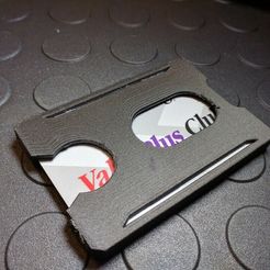 IMG_20160701_210402.jpg Free 3D file Scout - Minimalist Wallet - Holds 2 Cards・3D printing model to download
