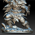 7yy7i.png Wolfborn Berserker – Dual Axe Warrior STL
