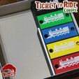 22.jpg TICKET TO RIDE EUROPE INSERTS / INTERNAL ORGANIZER BY AM-MEDIA