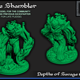 shambler.png The Shambler - 28mm gaming - Depths of Savage Atoll