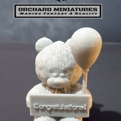 Congratulations-bear.jpg STL file Share Bear "Congratulations"・Template to download and 3D print, Orchard_Himself