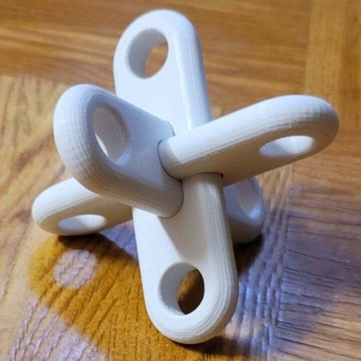 Puzzle trepied - 3D model önizlemesi