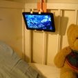 DSCN0294.JPG any size tablet or whatever 10in down to 3-4 in tablet size adjustable crib phone or mp3 or tablet holder bracket