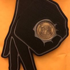 IMG_6753_2.jpg Download free STL file Gotcha Challenge Coin Holder • Object to 3D print, ShadyP