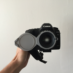 Capture_d__cran_2015-01-28___17.32.35.png Free STL file Flip Lens Cap・3D printer design to download