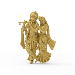 radhakrishna-file-pic-001.png STL file radhakrishna pendant file・3D printable model to download