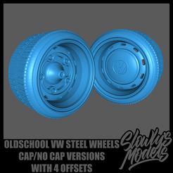 Oldschool-VW-Steel-Wheels.png Oldschool VW Steel Wheels with 4 Offsets