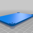 120x80x45_Lid_without_lip.png Universal Project Box