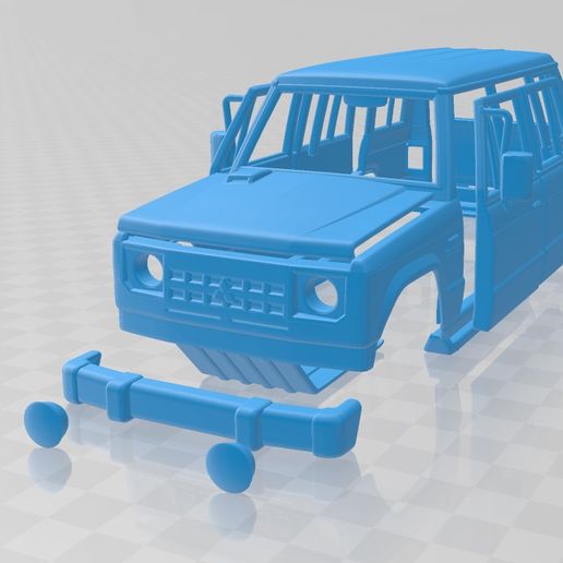 Mitsubishi Pajero Wagon 5 Door 1983 – STL Body Car