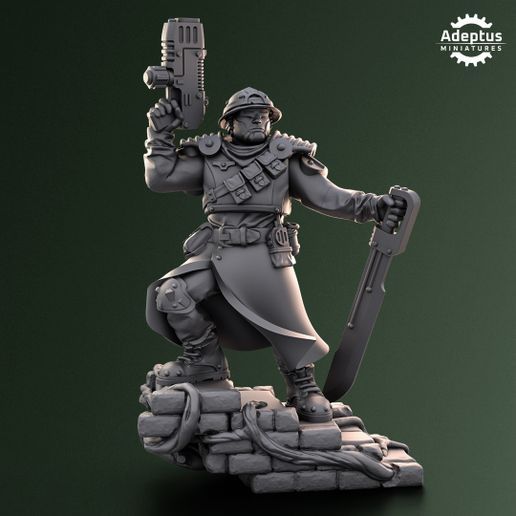 Commander. Shadowmarch Battalion. Imperial Guard