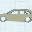 Web-capture_20-11-2023_22645_www.tinkercad.com.jpeg Mazda 323 Protege Hatchback BJ Silhouette Keyring